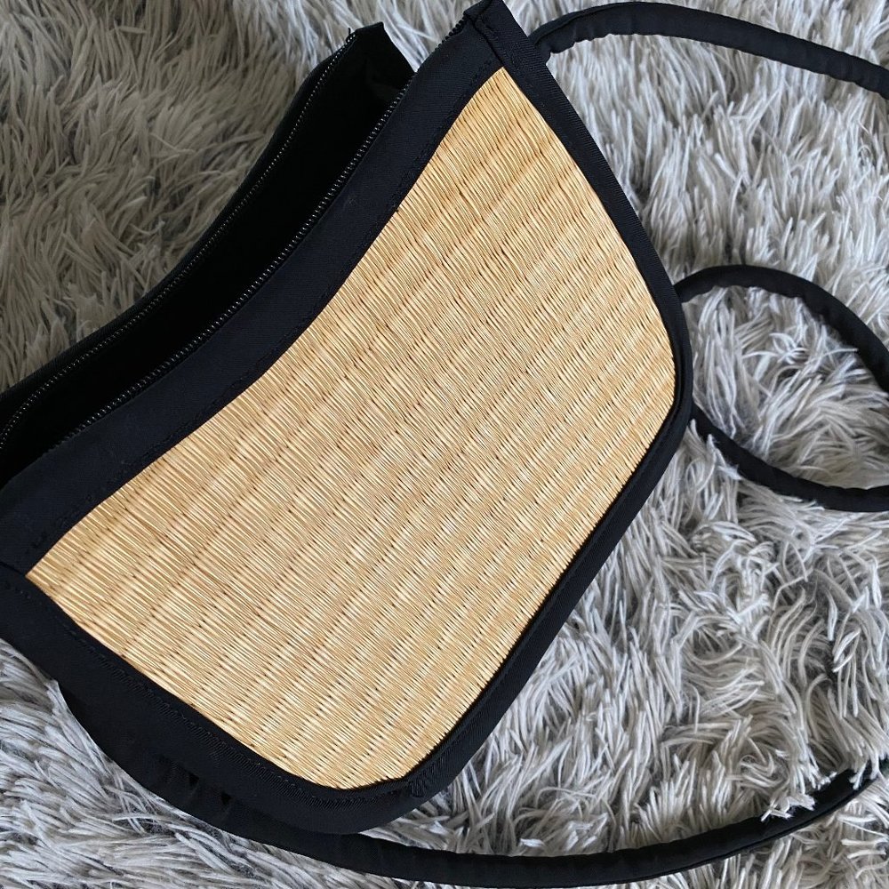 wooden handbag